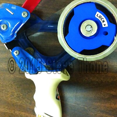 Locking Tape Dispenser Spool Tape Gun Replacement Spool