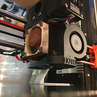 Prusa i3 MK3 360 Degree Fan Duct Concept