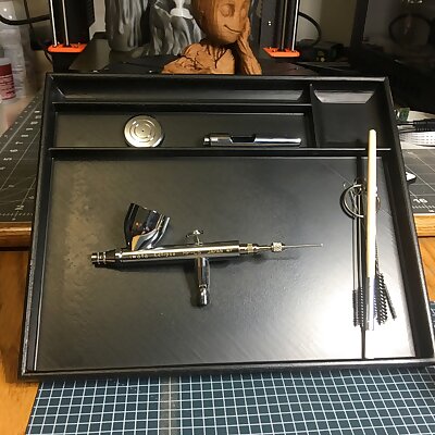 Airbrush Cleaning Tray