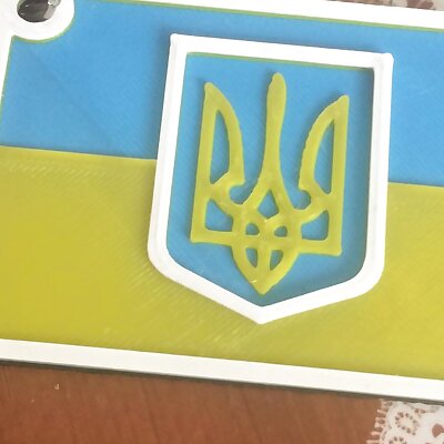 Pendant Ukrainian flag