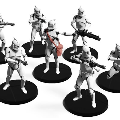 Star Wars Army Men  Republic Core