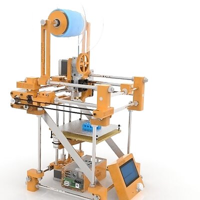 Skeleton 3D  Tiny compact and transportable 3D printer