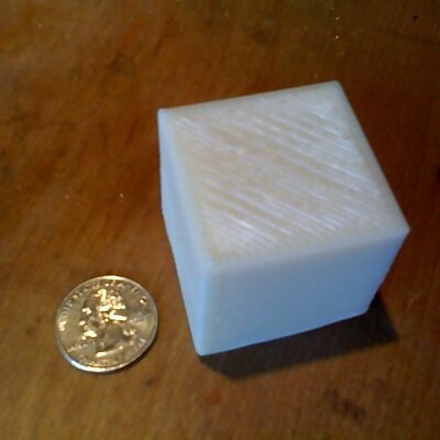 40mm Cube Test Object