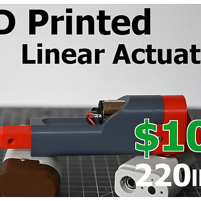3D Printed Linear Actuator