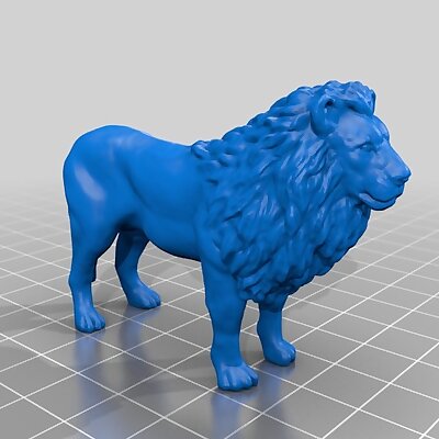 ライオン（Lion）3Dデータ
