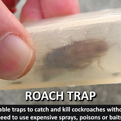 Roach TrapReusable trap to catch and kill cockroaches