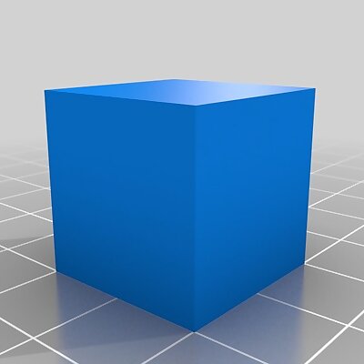 20mm Test Cube
