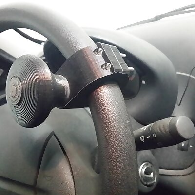 Steering wheel knob