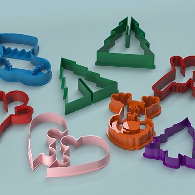 Merry Christmas! Cookie Cutters Collection!