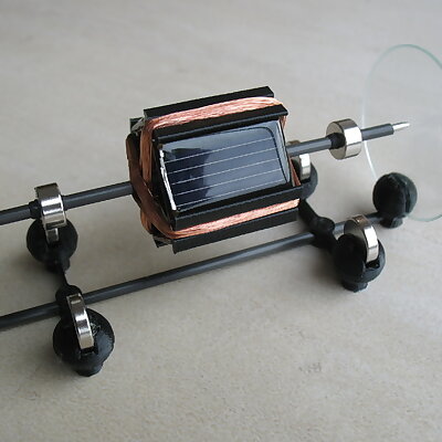 Tiny Mendocino solar motor