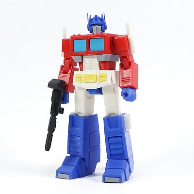Articulated G1 Transformers Optimus Prime  No Supports