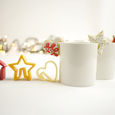 Mug Christmas Cookie Cutters