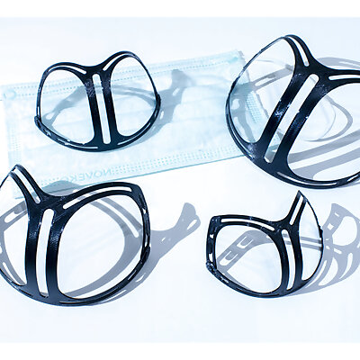 ReSpire  a printable and laser cuttable Mask Spacer