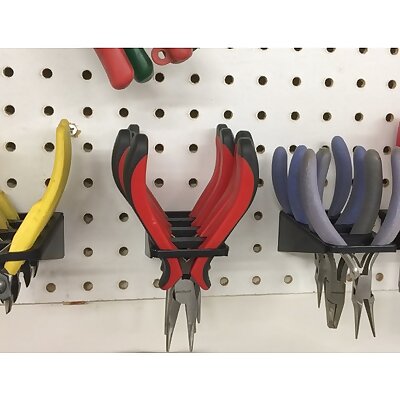 Pegboard Tool Holders 2 Screwdrivers Snips Pliers Misc