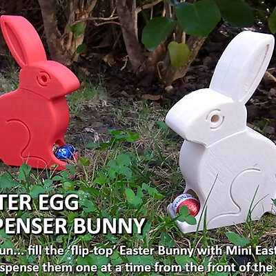 Easter Egg Dispenser Bunny