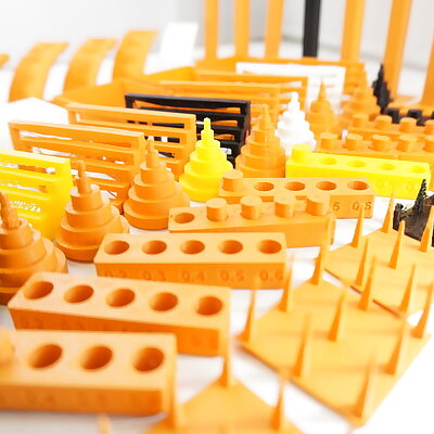 Make 2015 3D Printer Shoot Out Test Models