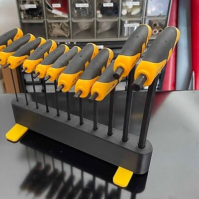 Holder for Wiha imperial Thandle hex wrench set 11piece PN 33494