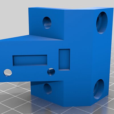 2020 aluminum extrusion makerbot style endstop mount