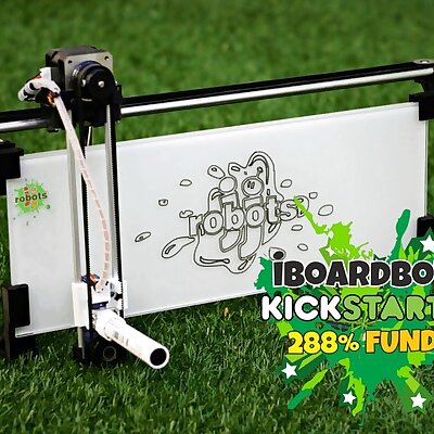 iBoardbot an OPEN SOURCE internet remotely controlled drawing robot
