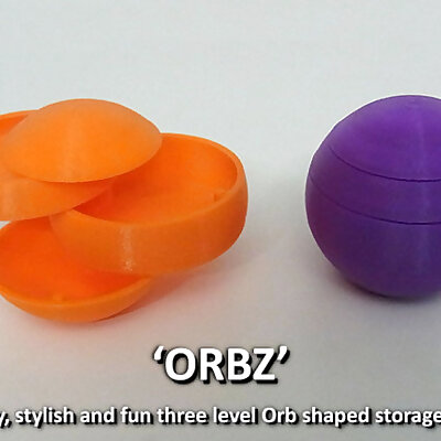 ORBZ  A mutlilayerd orb shaped storage solution