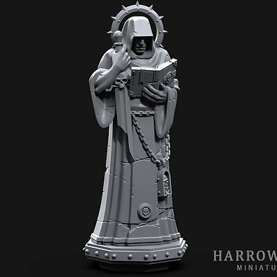 Gothic Hooded Statue