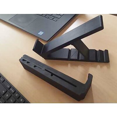 foldable notebook stand one piece print