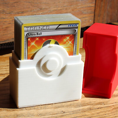 Pokemon TCG card box for Official Pokemon sleeves