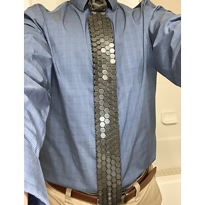 NASA Chainmail Necktie