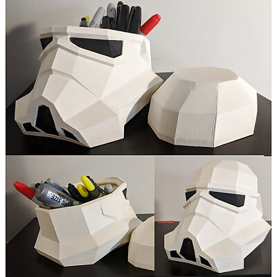 Low Poly Trooper Container