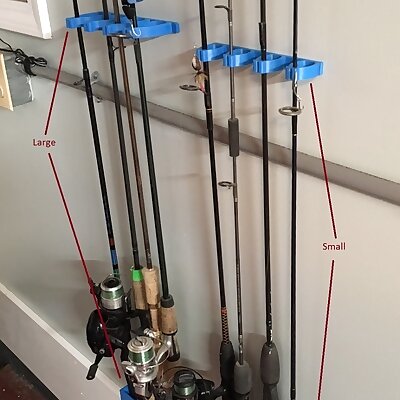Fishing rod holder  rack