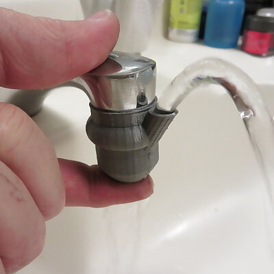Water Diverter for bathroom tap