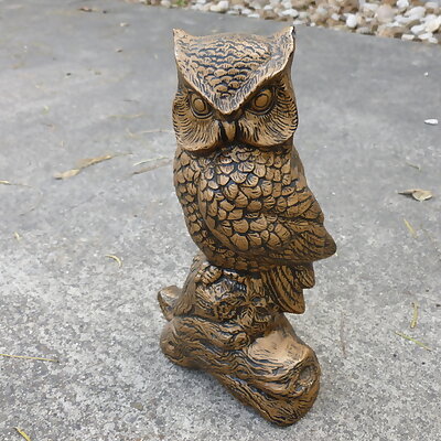 Owl Statue 2