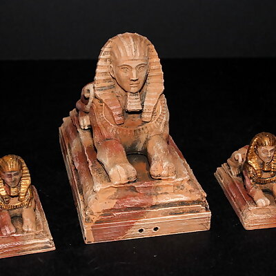 OpenForge 20 Sphinx Statues