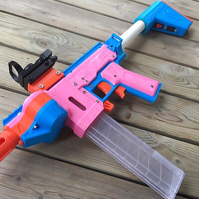 The Gryphon Foam Dart Blaster NOT LATEST VERSION SEARCH ON PRINTABLES