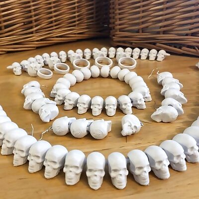 Skull Jewelry Set
