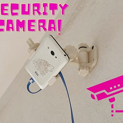 Smartphone as Security Camera  Phone Wall Mount