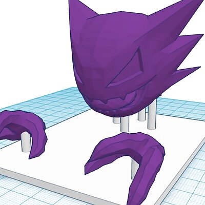 Haunter with Eyes and Floating Stand Pokemon