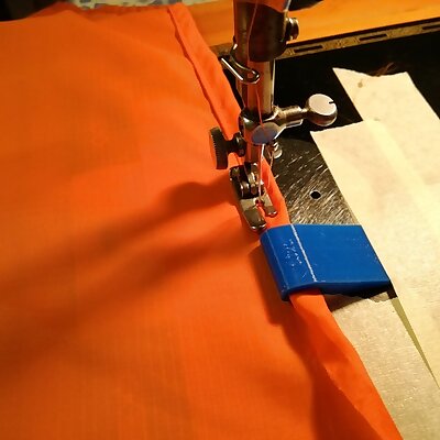 Folded Hem Attachment for Sewing Machines