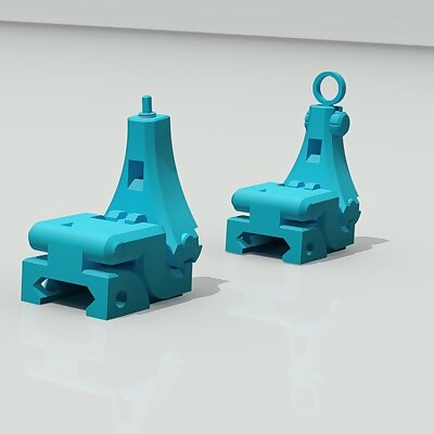 3D Printable Folding Iron Sights V11