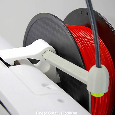 External spool holder for FlashForge Finder  Inventor II 3D printer