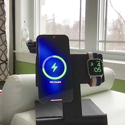 Magsafe iPhone and Apple Watch Stand