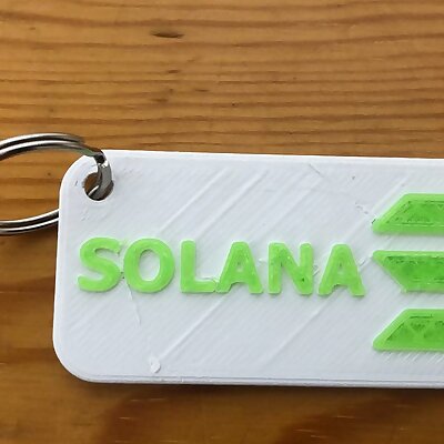 Solana  SOL  Key chain