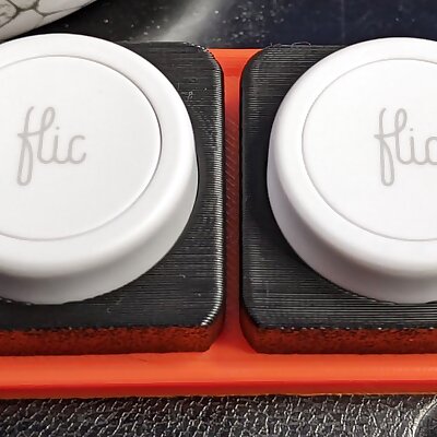 Flic button mount