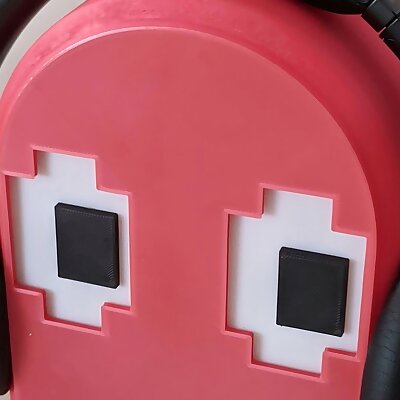 PacMan Ghost Headphones Stand with storage box