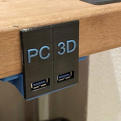 USB Mount for PC and Printer Two Coloured