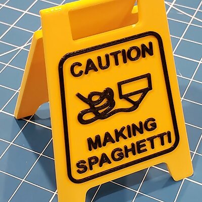 Caution Making Spaghetti!