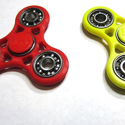 Fidget Spinner With Name Cap