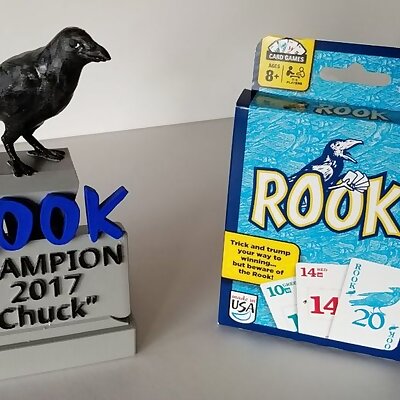 Rook Card Game Trophy