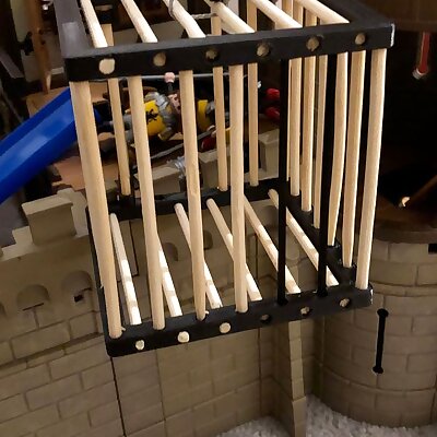 Playmo medieval jail  4mm sticks