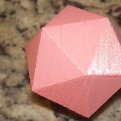 Icosahedron Platonic Solid